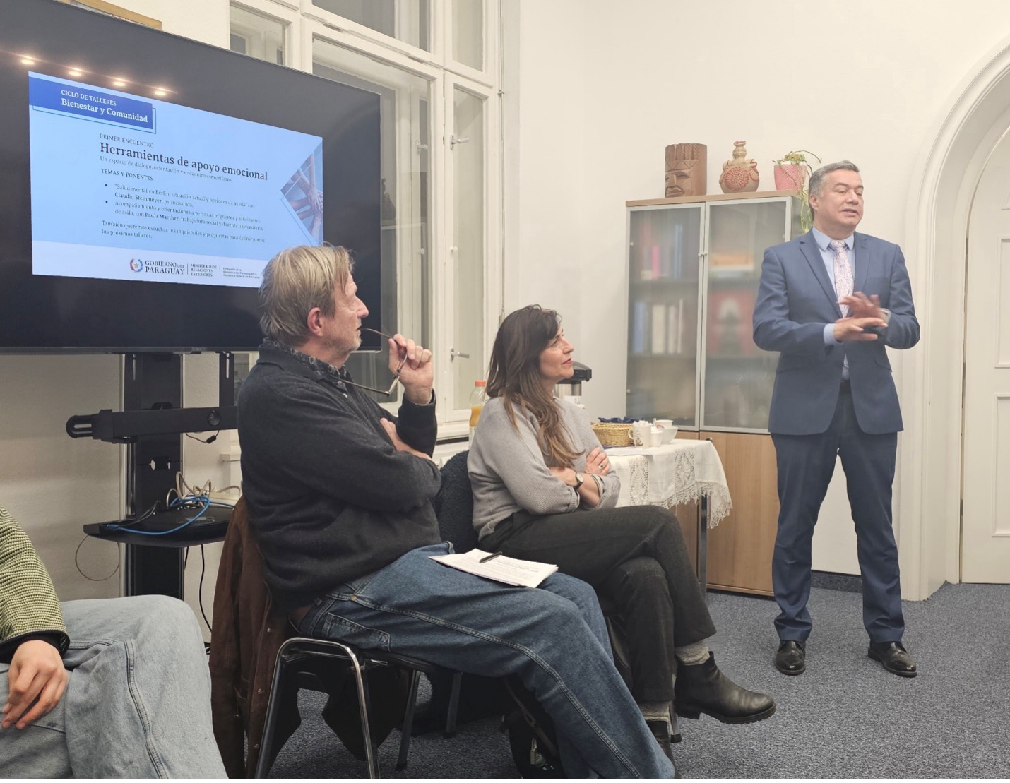 Embajada del Paraguay en Alemania impulsa primer taller del ciclo “Bienestar y comunidad”